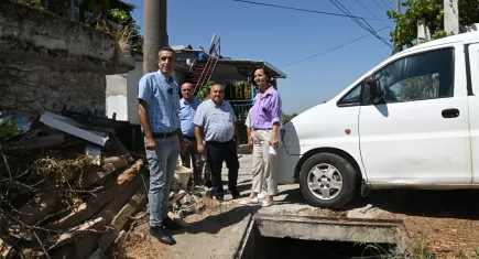 Başkan Kınay, Kavacık Köyü'nün sorunlarını yerinde inceledi