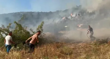 Bursa İznik'te alevler yükseliyor: Orman yangınında son durum