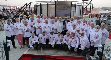 Uşak Tarhana Çorbası Guinness Rekorlar Kitabına girdi