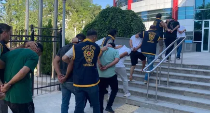Hırsızlık çetesi çökertildi: 7 kişi yakalandı