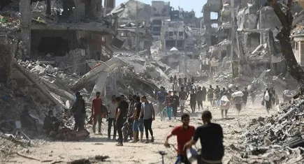 Filistinliler için "güvenli" ilan edilen bölge boşaltılacak