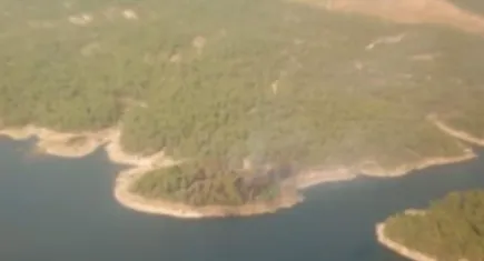 Manisa’daki orman yangını büyümeden söndürüldü