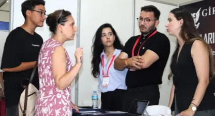 Girne Amerikan Üniversitesi fuarda yerini aldı