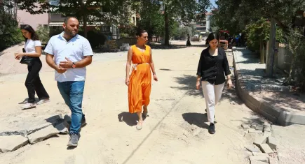 Selçuk Eşref Arna'da yol yenileme çalışmaları başladı