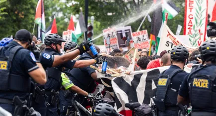 ABD'de Netanyahu karşıtı protesto