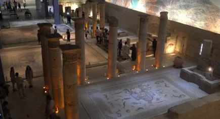 Gaziantep Zeugma Mozaik Müzesi'ne ziyaretçi akını
