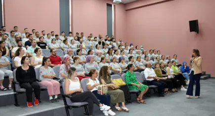 Tekstil işçileri bulaşıcı hastalıklara karşı bilinçlendirildi