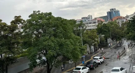 Ankara'da sağanak hayatı felç etti!