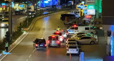 Polisin dur ikazına uymayan taksici 1.80 promil alkollü çıktı