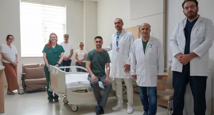 Doğuştan böbrek rahatsızlığı olan hasta Bilecik'te şifa buldu