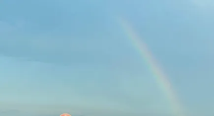Çanakkale’de gökkuşağı güzelliği
