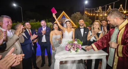 Haydar Göktepe dünya evine girdi