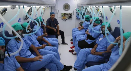 Sivas’ta uzay İstasyonunu Andıran Yeni Tedavi Merkezi Açıldı