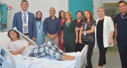 50 yaşındaki Transsfenoidal yolla hipofiz tümör ameliyatı gerçekleştirildi