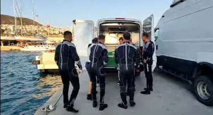 Aydın'da boynunda taş bağlı adam denizin dibinde ölü bulundu