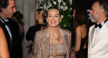 Sharon Stone, Bodrum'da Uluslararası İkon Ödülü'nü aldı