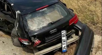 Tekirdağ’da feci kaza! Yaralılar var!