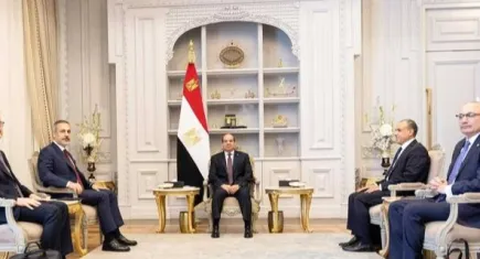 Bakan Fidan Sisi ile görüştü
