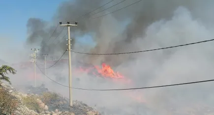 Bodrum çıkan yangın kontrol altına alındı!
