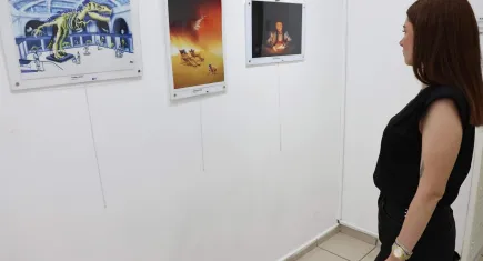 İKSF’de karikatür sergisi
