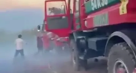 Sakarya’da orman yangını!