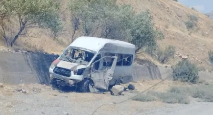 Şırnak Silopi'de servis aracı patladı!