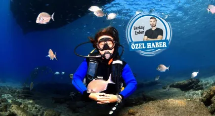 İzmir’in mavi dünyasına bir dalış