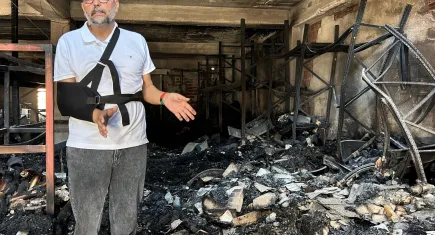 İzmir'deki yangın 20 yıllık işletmeyi yok etti