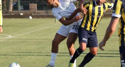 Menemen FK, hazırlık maçında galip