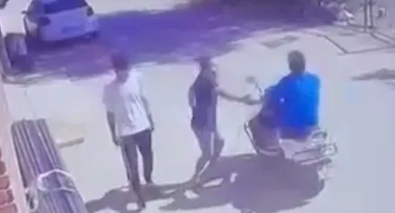 Arkadaşına yaptığı şaka az daha öldürüyordu!
