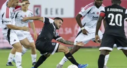 Beşiktaş deplasmandan berabere ayrıldı