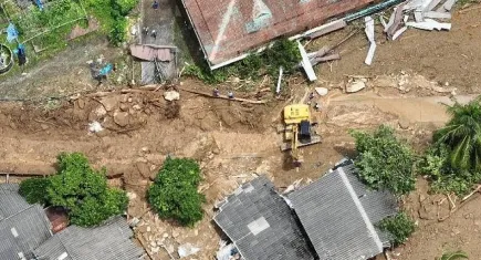 Tayland'da toprak kayması: Çok sayıda ölü ve yaralı var