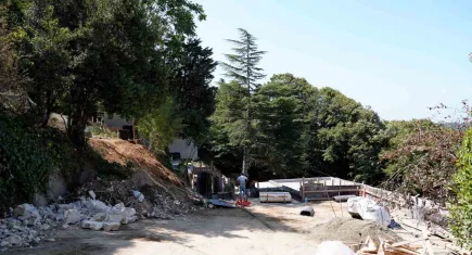 Vaniköy'deki ruhsatsız inşaata çifte suç duyurusu