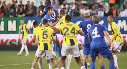 Fenerbahçe'den Rize'de gol yağmuru