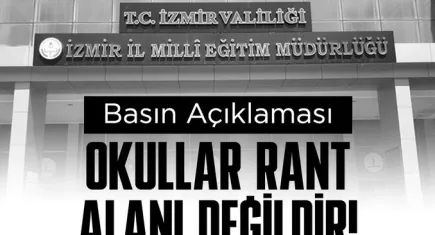 TİP İzmir'den okullar için eylem