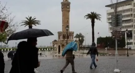 Meteoroloji uyardı: İzmir’e kuvvetli yağış geliyor