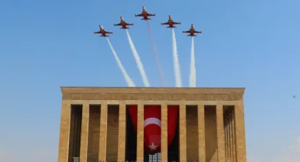 Türk Yıldızları Ata'sının huzurunda