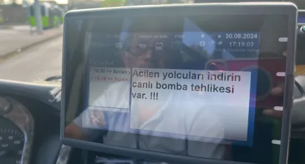 Kocaeli'de korku anları: Acilen yolcuları indirin, canlı bomba tehlikesi var