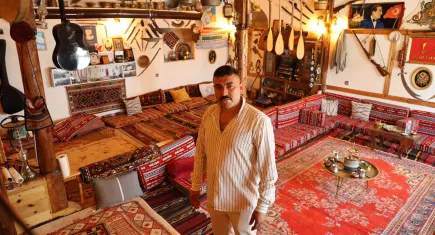 Sivas'ta bu oda sizi zamanda yolculuğa çıkarıyor