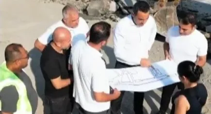 Başkan Yıldız Eski Havalimanı Caddesine el attı