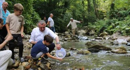 7 yılda 50 bin balık deniz ve akarsulara salındı