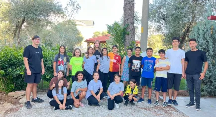 Muğla'da çocuklar spor yaparak zaman geçiriyor  