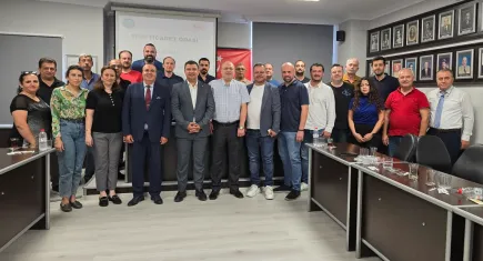 Başkan Okuroğlu Tire’de üretim ve istihdam için sektör temsilcileriyle bir arada