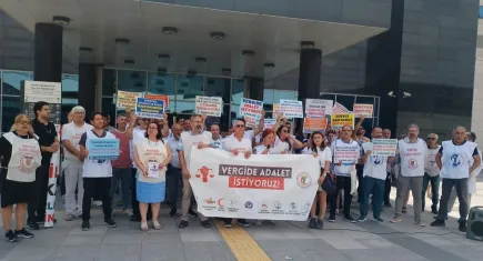 Hekimler 28. haftada da haykırdılar: Vergide adalet!