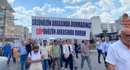 Harmandalı çöplüğüne tepkiler büyüyor: Çiğli halkı isyanda