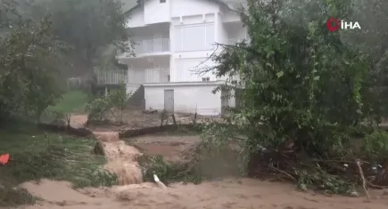 Trabzon'u sel vurdu: Kayıp şahıstan hala haber yok