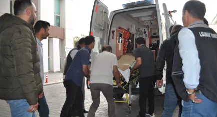 Çalışırken beyin kanaması geçiren hasta memleketine ulaştırıldı