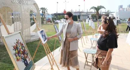 Karşıyaka’da mozaik kursu yıl sonu sergisi başlıyor