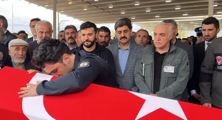 Şehit Polis Şeyda Yılmaz’a gözüyaşlı veda
