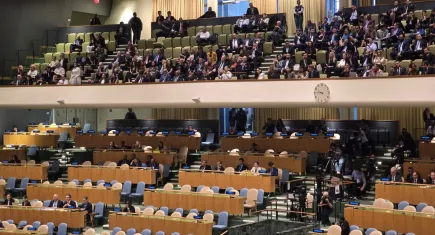 Türkler Milletler Genel Kurulu’nu terk etti